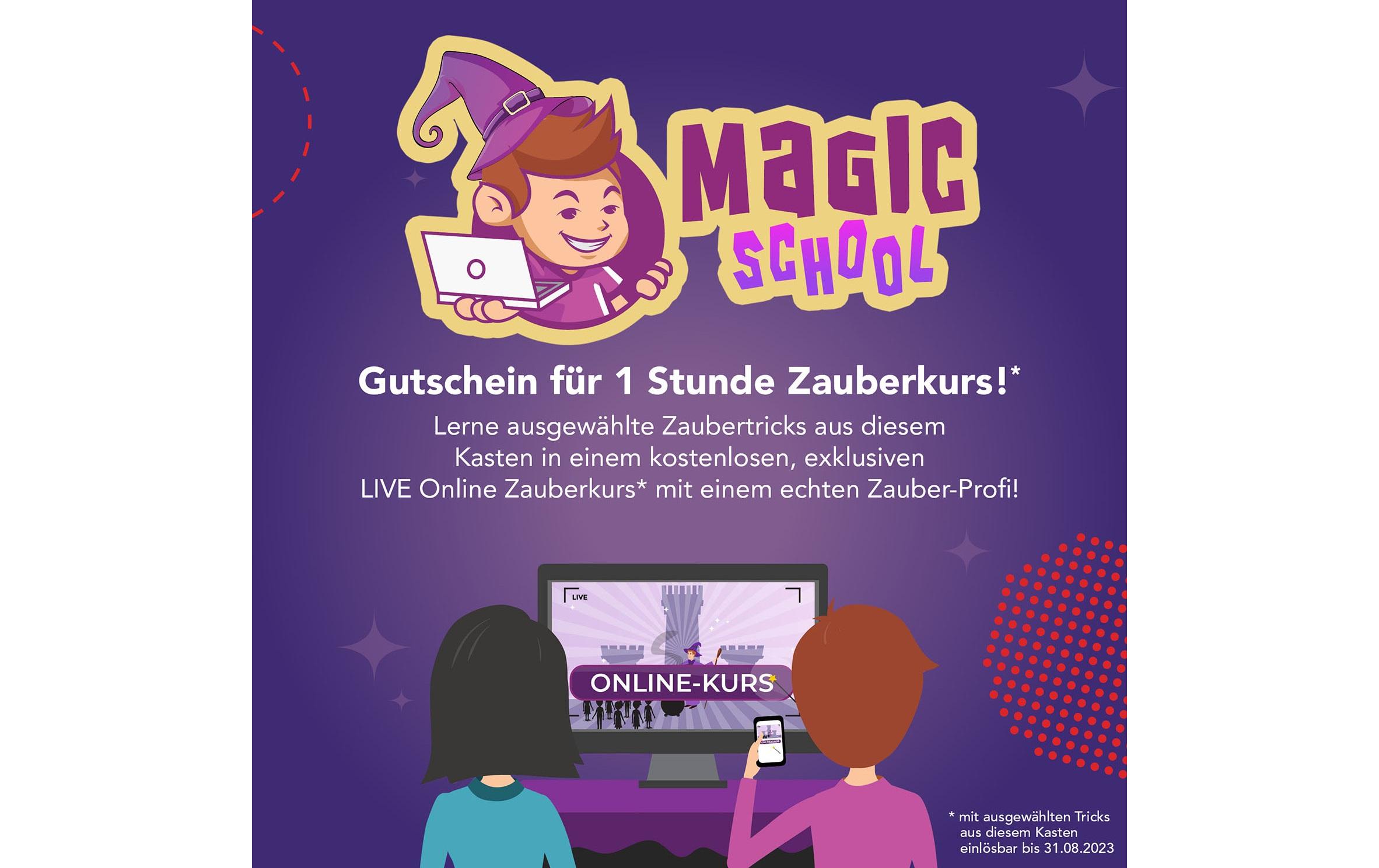 Kosmos Zauberkasten Die Zauberschule Magic – Silber Edition