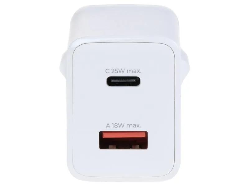 onit USB-Wandladegerät PD25W + QC3.0 Weiss onit USB-Wandladegerät PD25W + QC3.0 Weiss