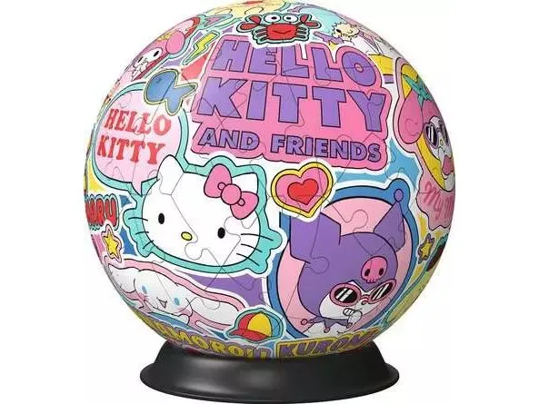 Ravensburger 3D Puzzle WT: Puzzle-Ball Hello Kitty Ravensburger 3D Puzzle WT: Puzzle-Ball Hello Kitty