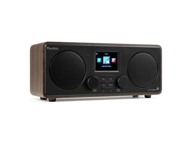 Audizio DAB+ Radio Foza Braun/Schwarz Audizio DAB+ Radio Foza Braun/Schwarz