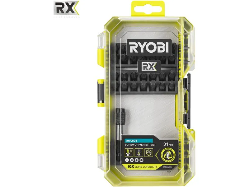 Ryobi Werkstatt Bit-Set 31-teilig Ryobi Werkstatt Bit-Set 31-teilig