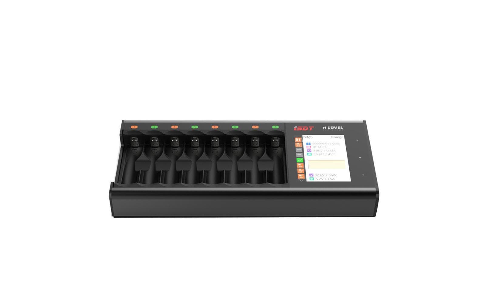 ISDT Ladegerät N8 Smart Charger für 1-8 AA / AAA Akkus ISDT Ladegerät N8 Smart Charger für 1-8 AA / AAA Akkus