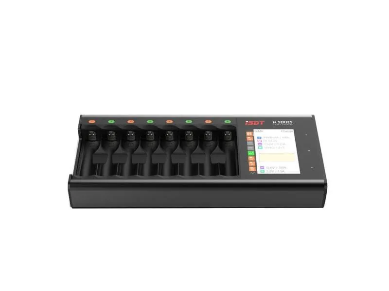 ISDT Ladegerät N8 Smart Charger für 1-8 AA / AAA Akkus ISDT Ladegerät N8 Smart Charger für 1-8 AA / AAA Akkus