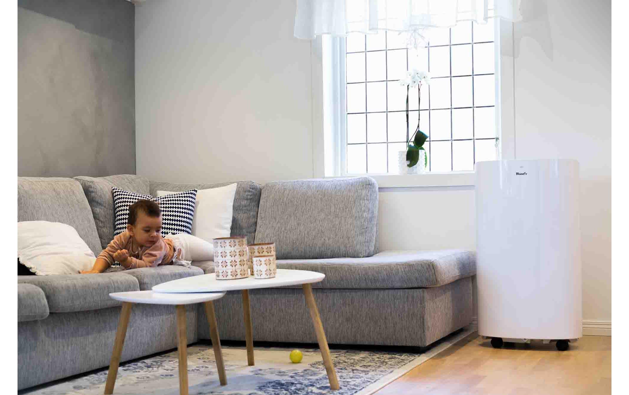 Wood's Klimagerät AC Cortina 12K SMART HOME (105 m³) Wood's Klimagerät AC Cortina 12K SMART HOME (105 m³)