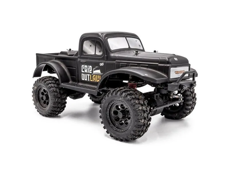 Funtek Scale Crawler CR12 Outlaw Schwarz, RTR, 1:12