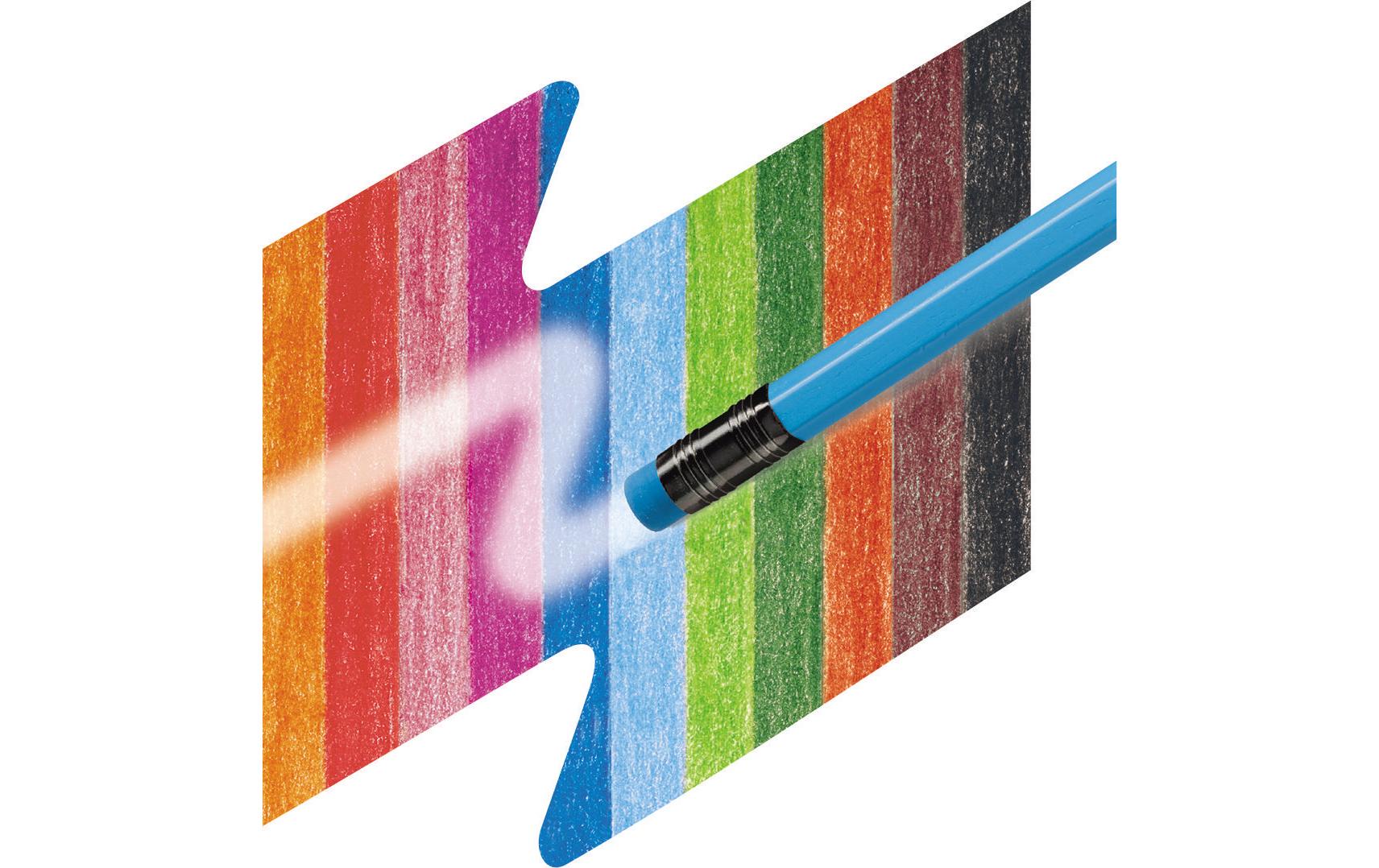 Faber-Castell Farbstifte Colour Grip radierbar 12er Kartonetui