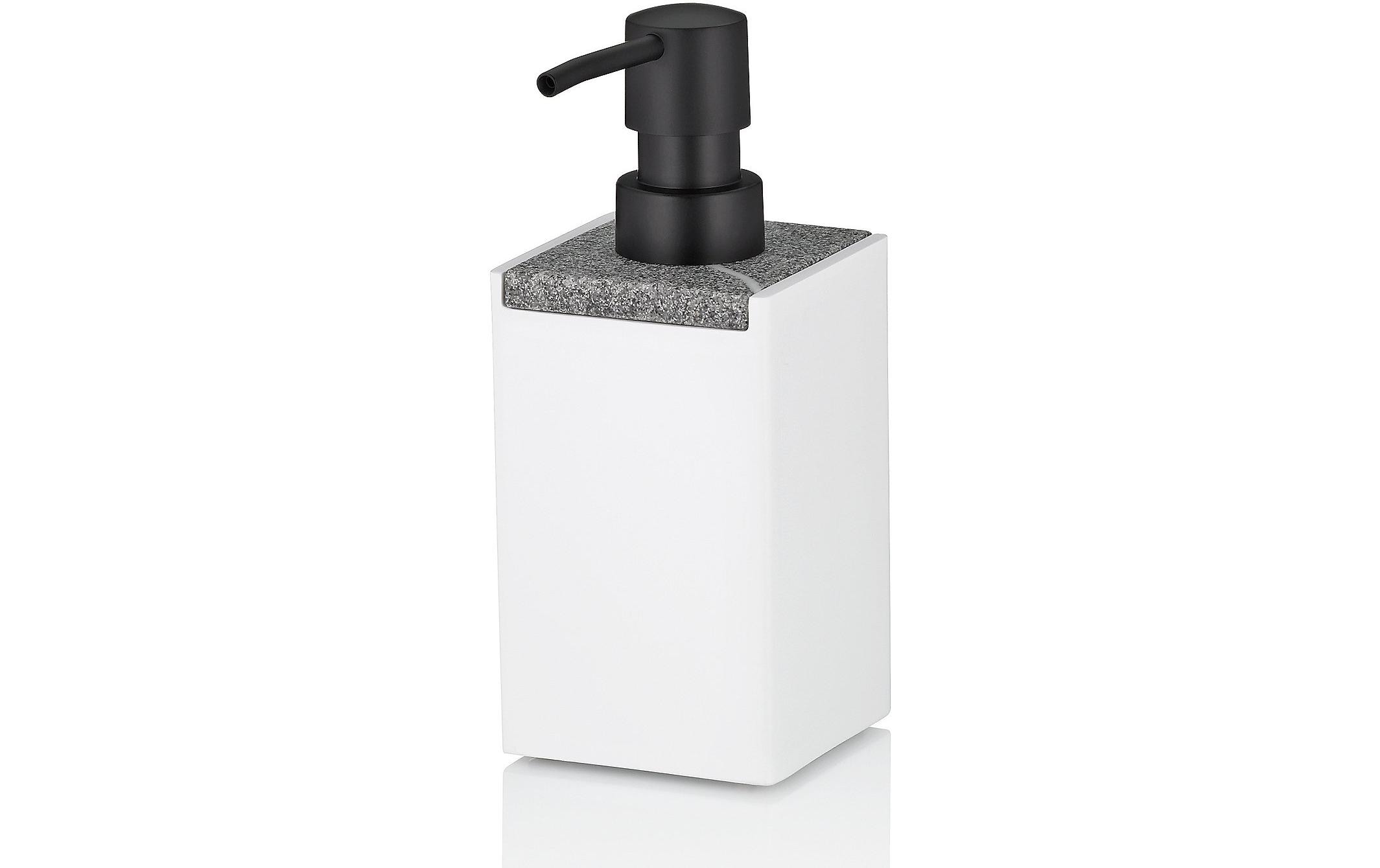 Kela Seifenspender Cube 300 ml, Weiss Kela Seifenspender Cube 300 ml, Weiss