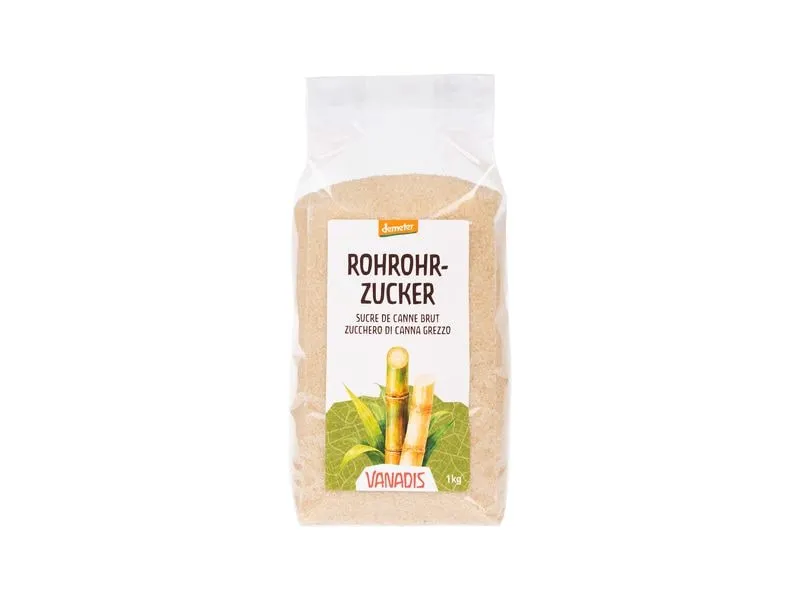 Vanadis Rohrohrzucker, Demeter 1 kg Vanadis Rohrohrzucker, Demeter 1 kg