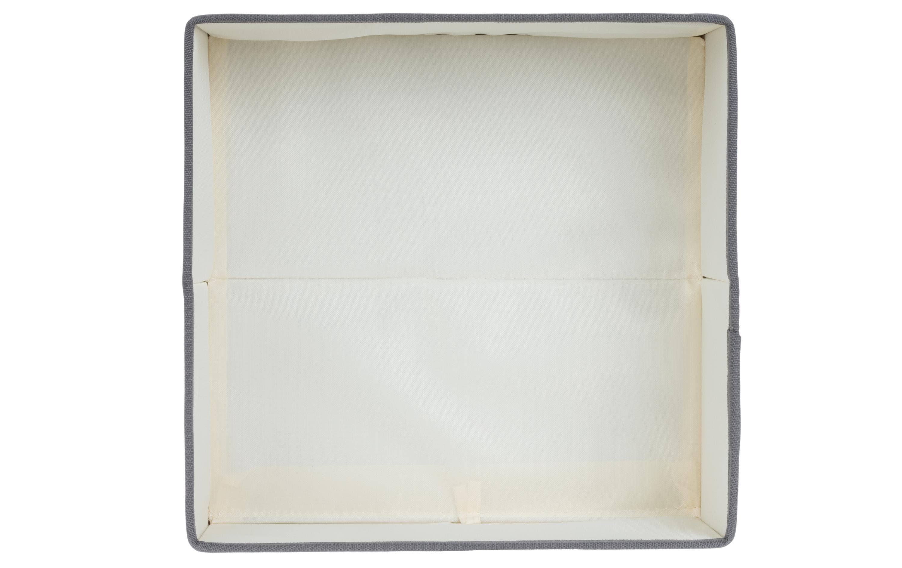 COCON Aufbewahrungsbox L Grau, 2 Stück