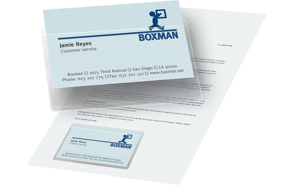 3L Visitenkartenetui 95 x 60 mm, 10 Stück