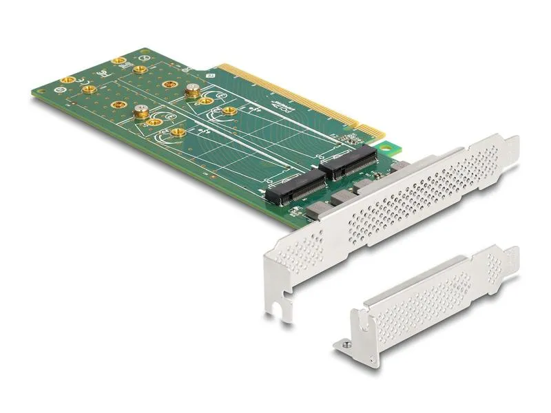 Delock Host Bus Adapter PCI-Express x16 - 4 x NVMe M.2 Key M 110 mm Delock Host Bus Adapter PCI-Express x16 - 4 x NVMe M.2 Key M 110 mm