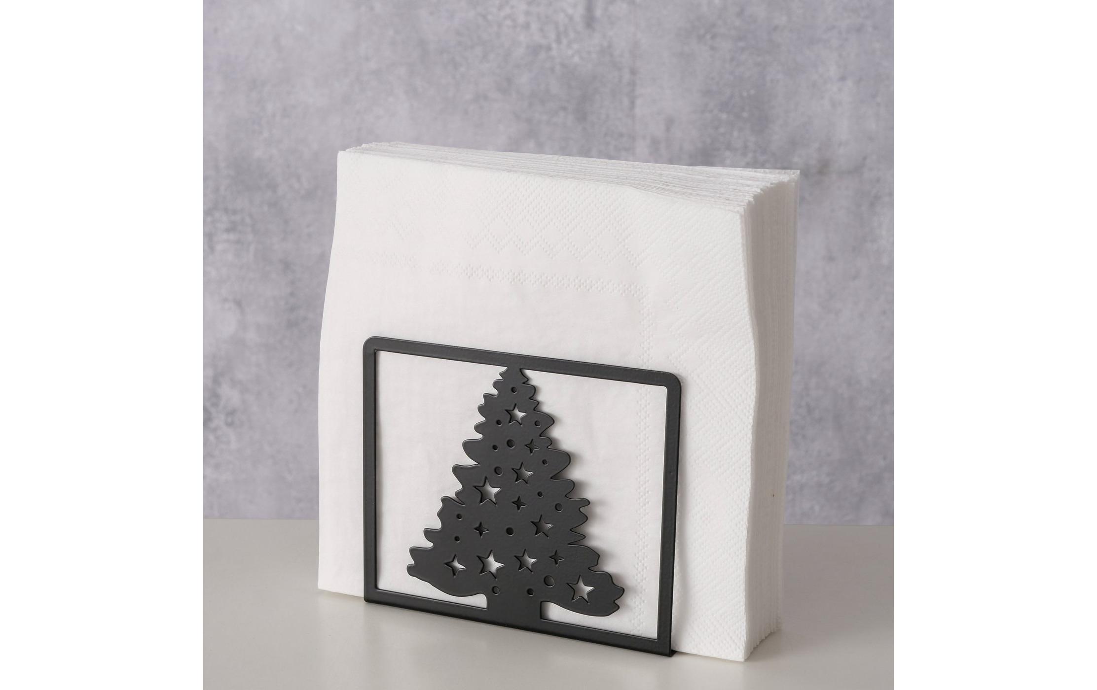 Boltze Serviettenhalter Tiam Metall, 12 x 10.2 cm