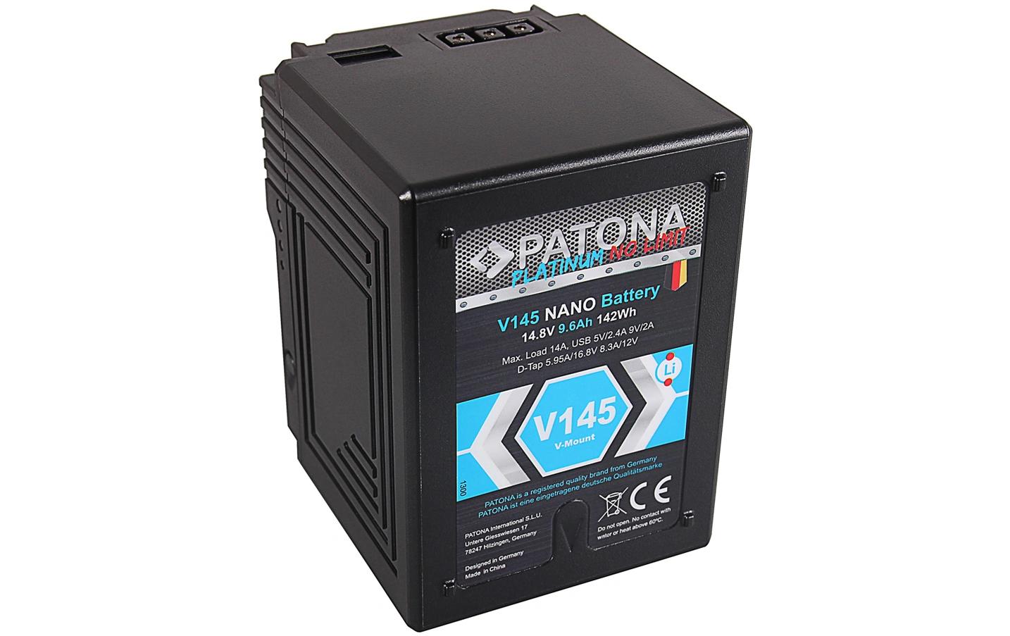 Patona Platinum NANO Akku für Sony DSR 600P