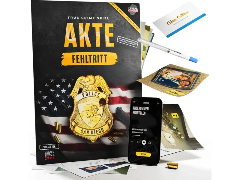 Crime Cases True Crime: Akte Fehltritt Krimispiel Crime Cases True Crime: Akte Fehltritt Krimispiel