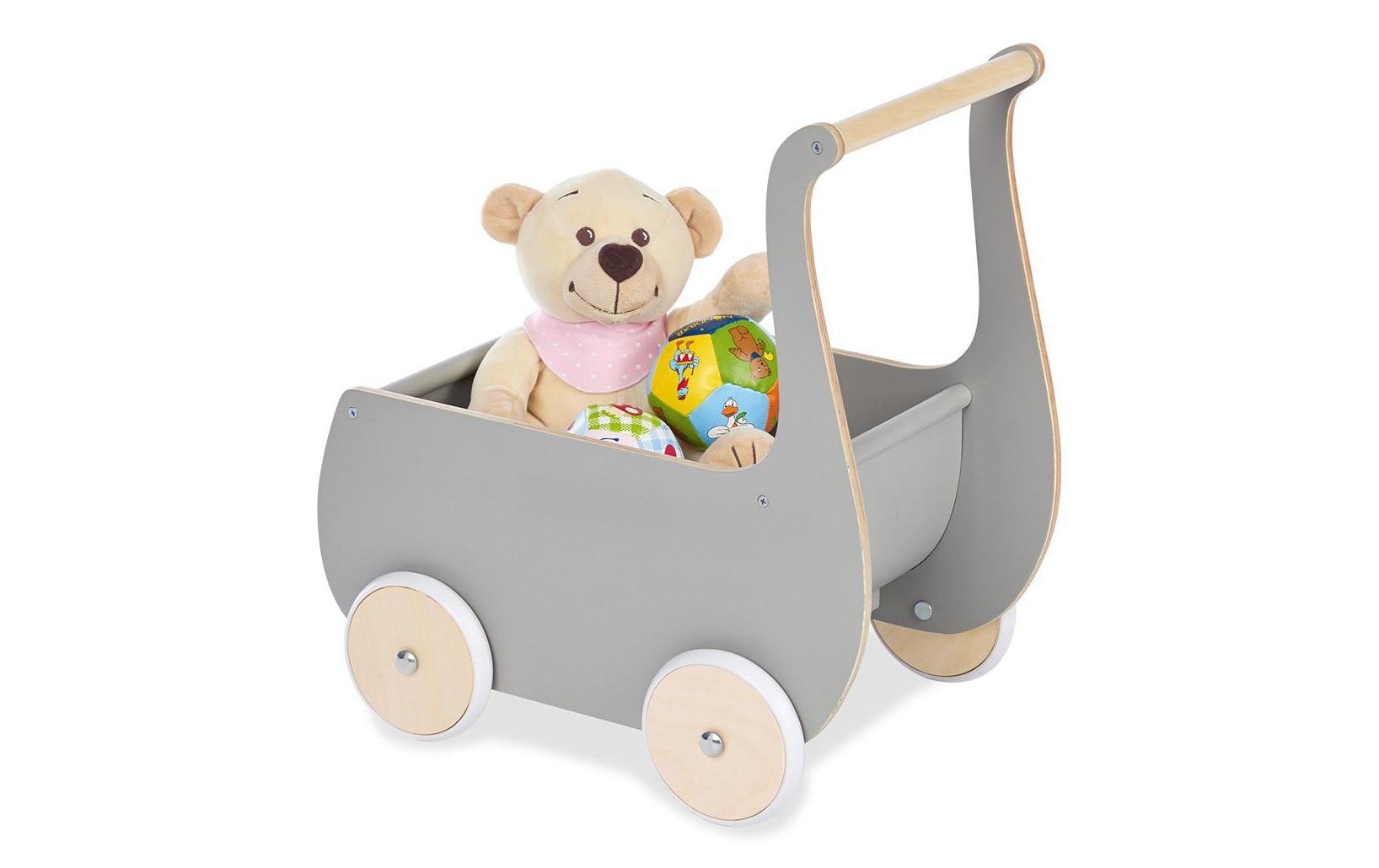Pinolino Puppenwagen Mette Grau