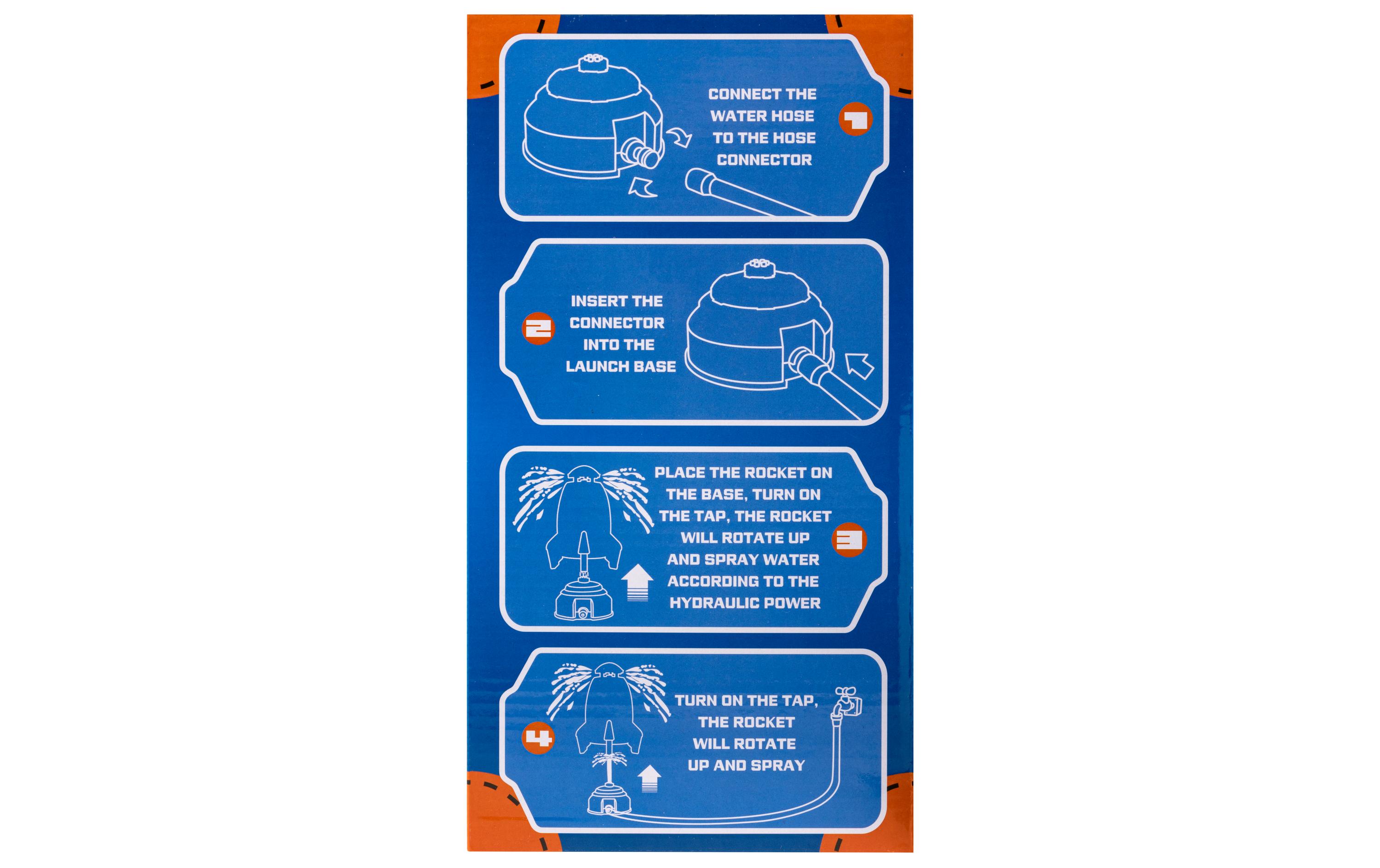 FTM Wassersprinkler Rakete FTM Wassersprinkler Rakete