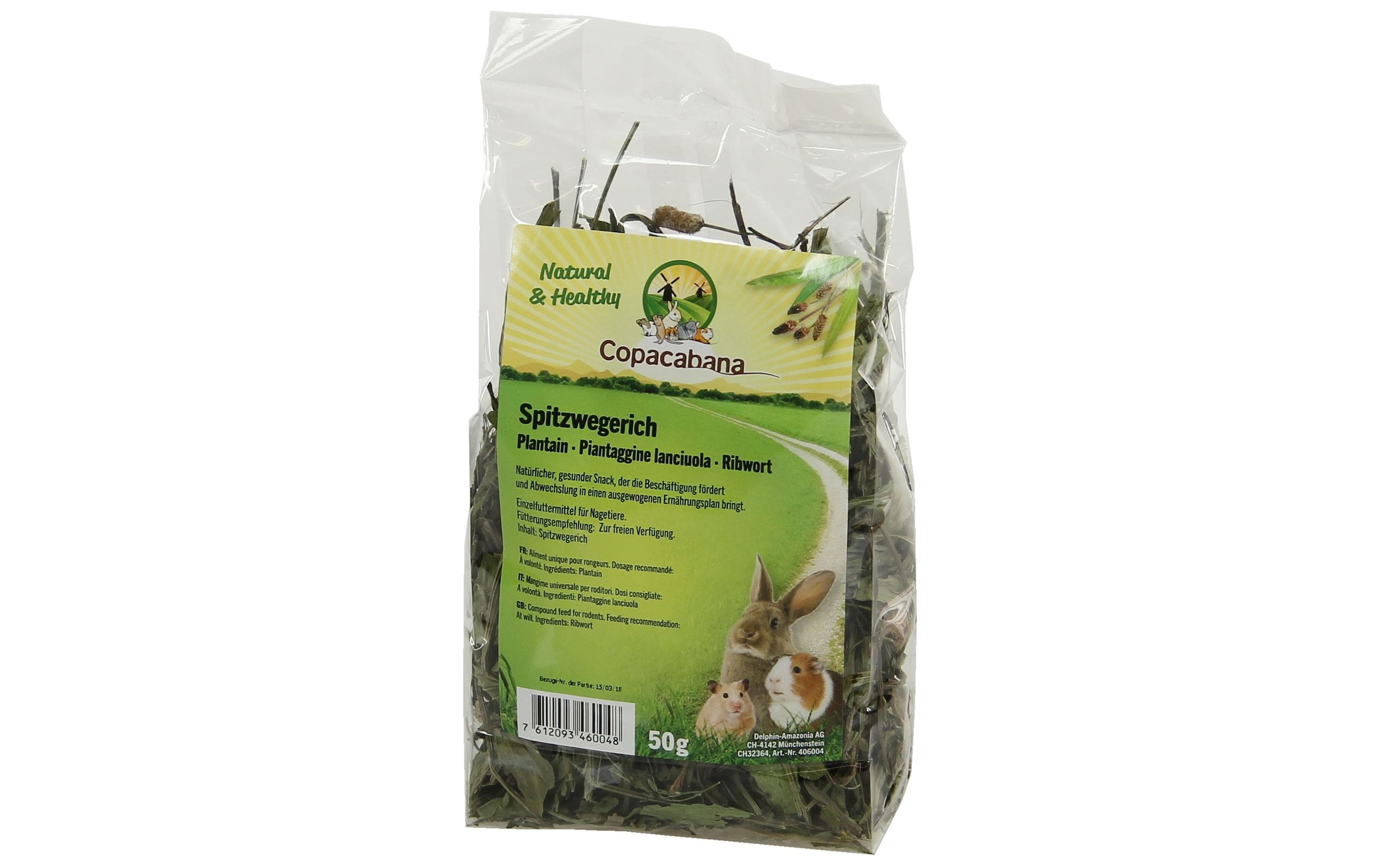 Copacabana Snack Spitzwegerich, 50 g