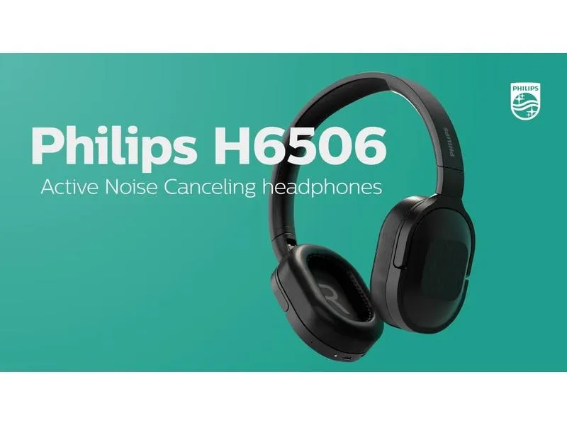 Philips Over-Ear-Kopfhörer TAH6506BK/00 Schwarz Philips Over-Ear-Kopfhörer TAH6506BK/00 Schwarz