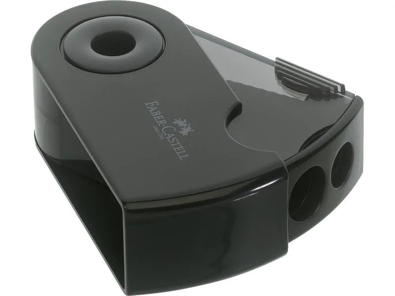 Faber-Castell Spitzer Sleeve Doppel mit Schutzhülle Faber-Castell Spitzer Sleeve Doppel mit Schutzhülle