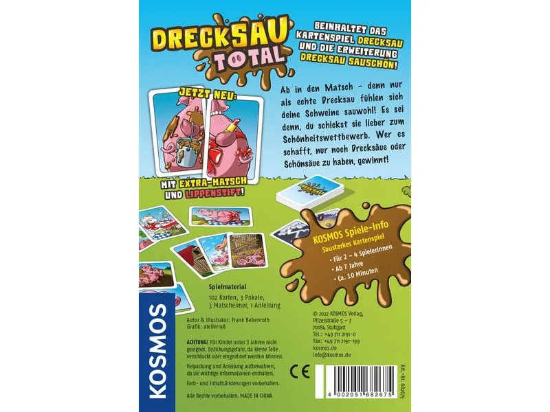 Kosmos Kartenspiel Drecksau total