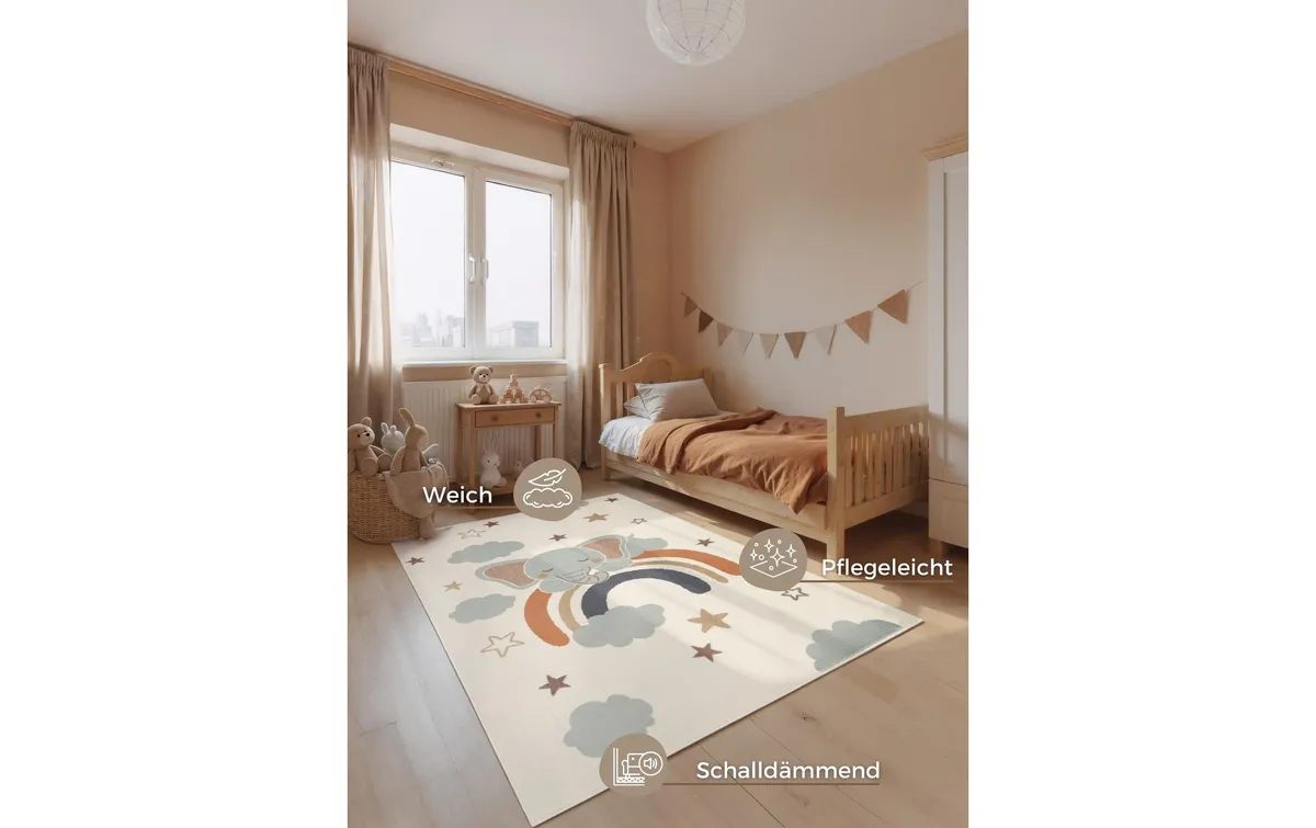 Hanse Home Dekoteppich Dreamy Jumbo 120 x 170 cm