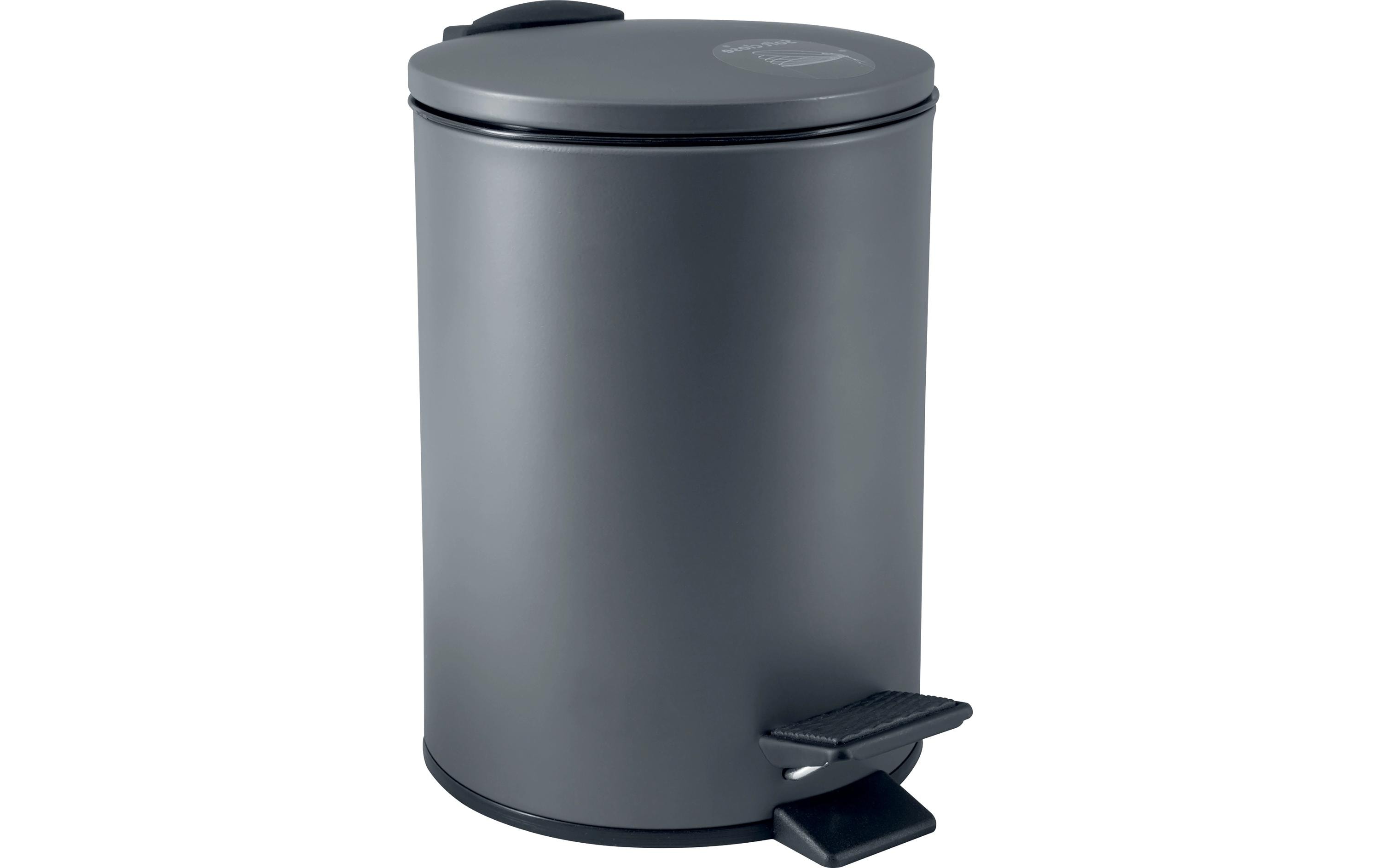 spirella Treteimer Adelar 3 l, Dunkelgrau