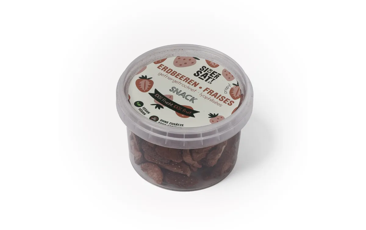 SicherSatt Erdbeeren Snack gefriergetrocknet 30 g SicherSatt Erdbeeren Snack gefriergetrocknet 30 g