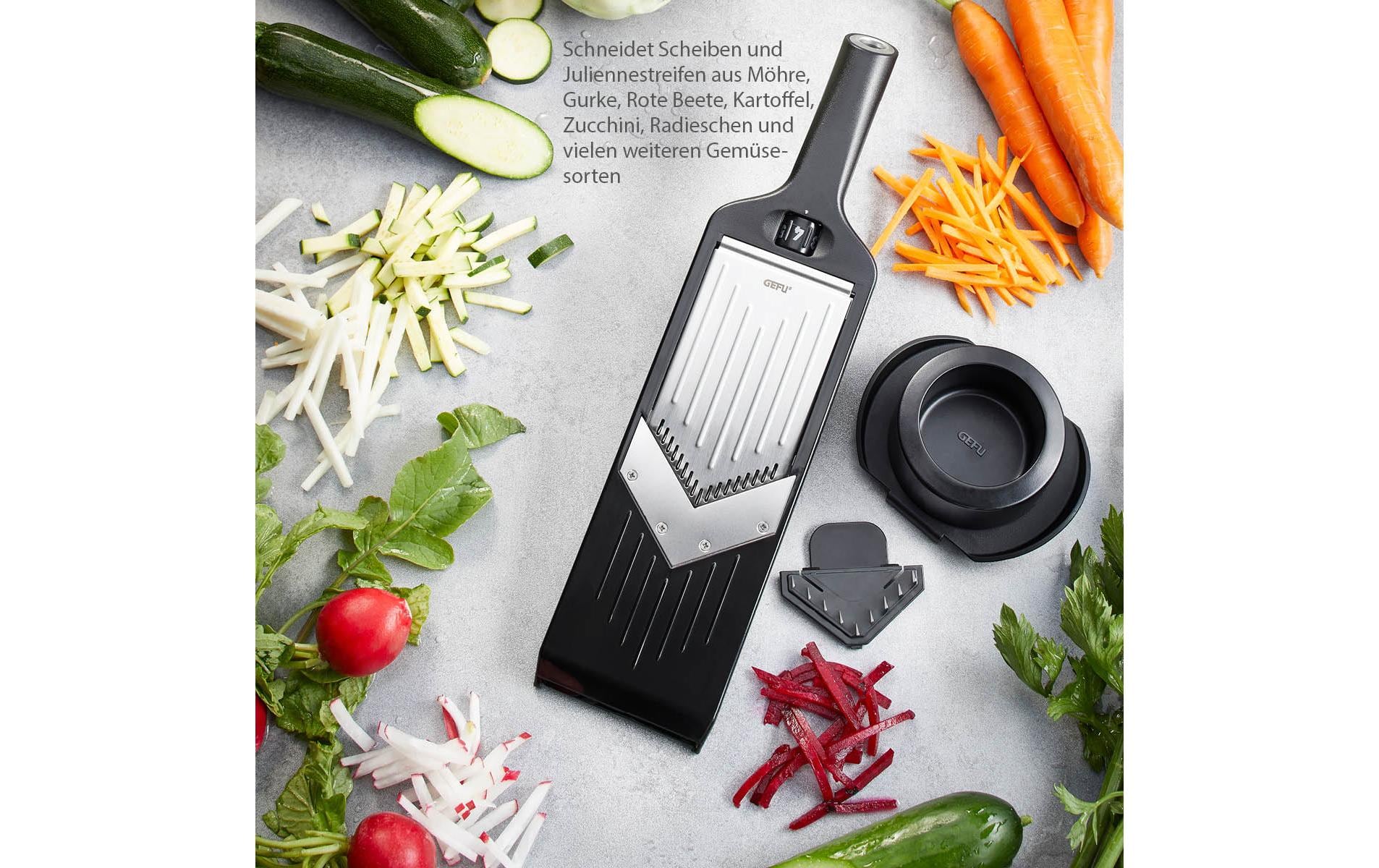 GEFU Käsehobel Julienne Violi 2.0 Schwarz