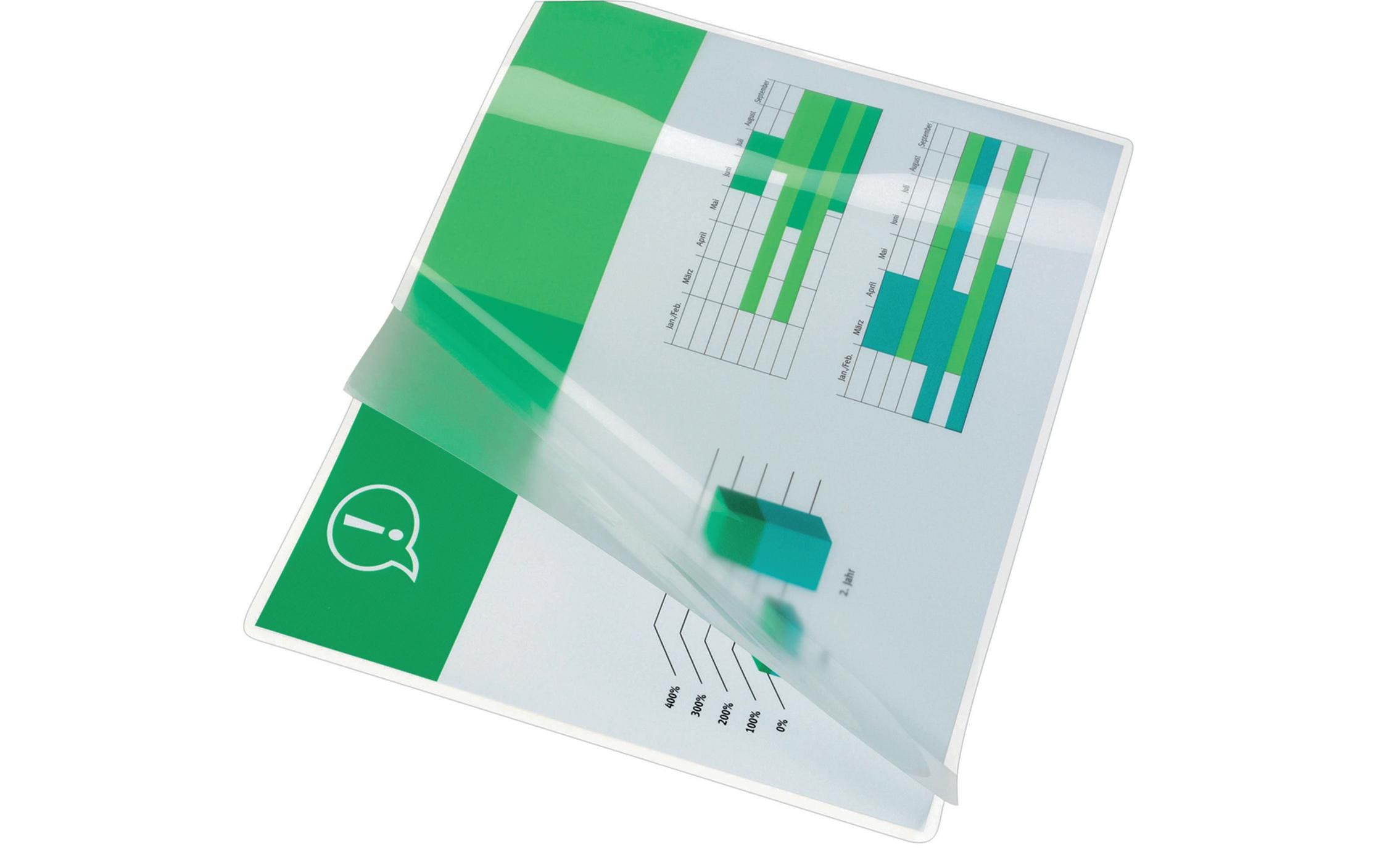 GBC Laminierfolie A4, , 100 Stück, Glänzend