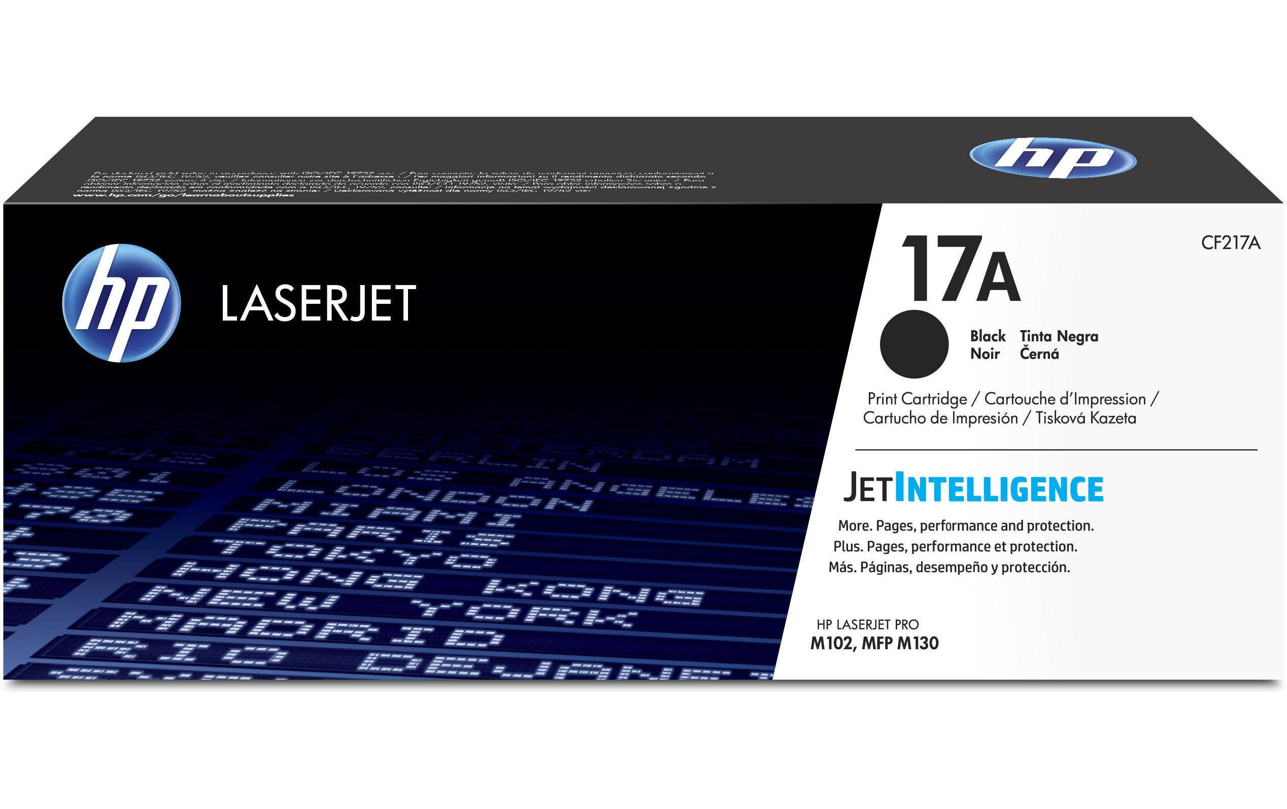 HP Toner Nr. 17A (CF217A) Black HP Toner Nr. 17A (CF217A) Black