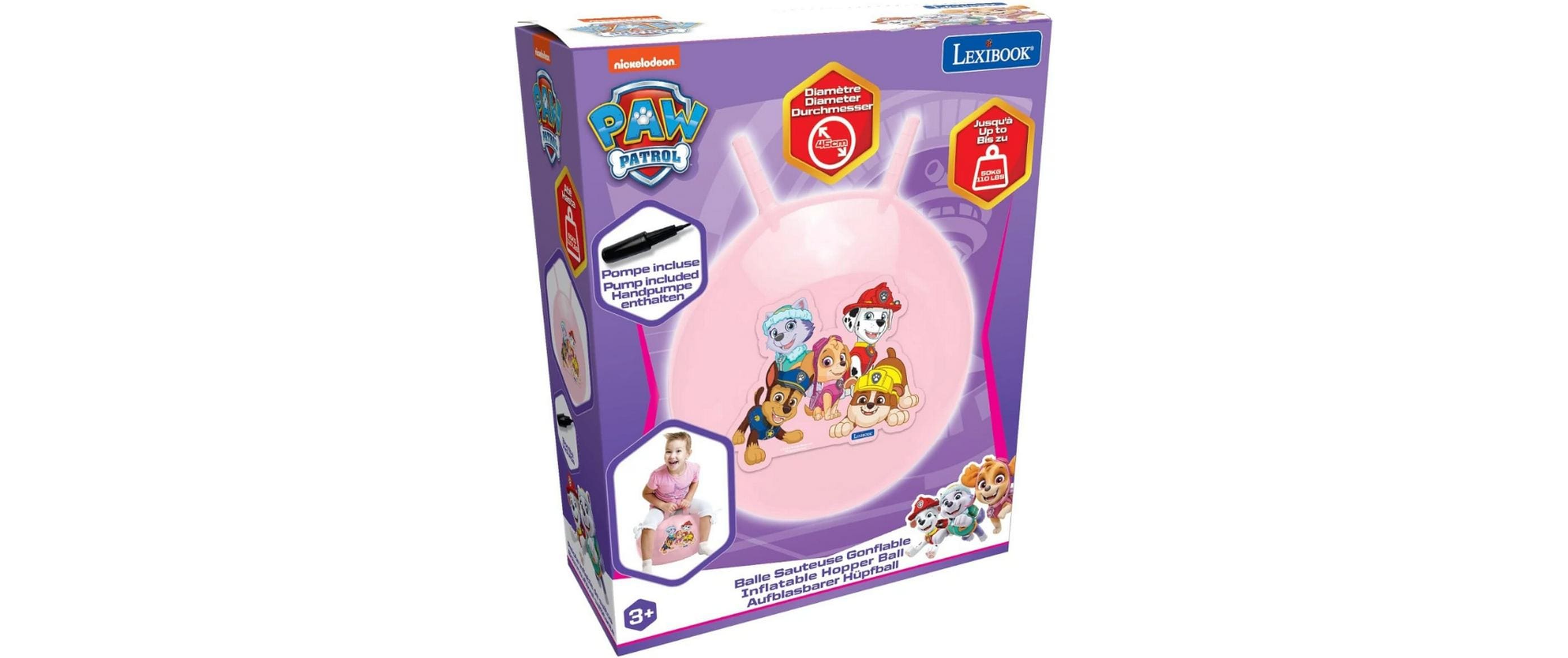 Lexibook Hüpfball rosa Paw Patrol 45 cm