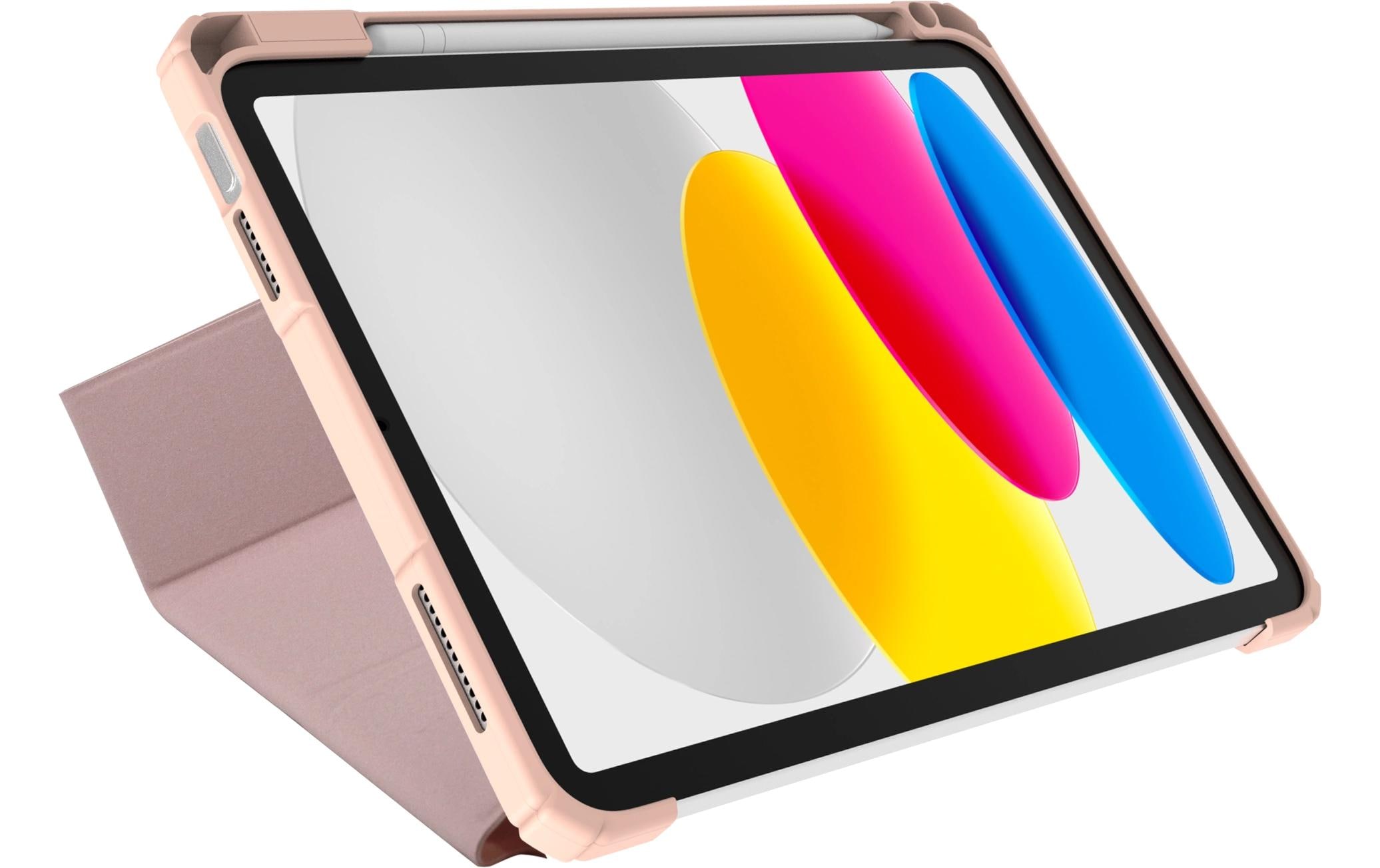 dbramante1928 Tablet Book Cover London iPad 10.9 (10th Gen) Pink Sand