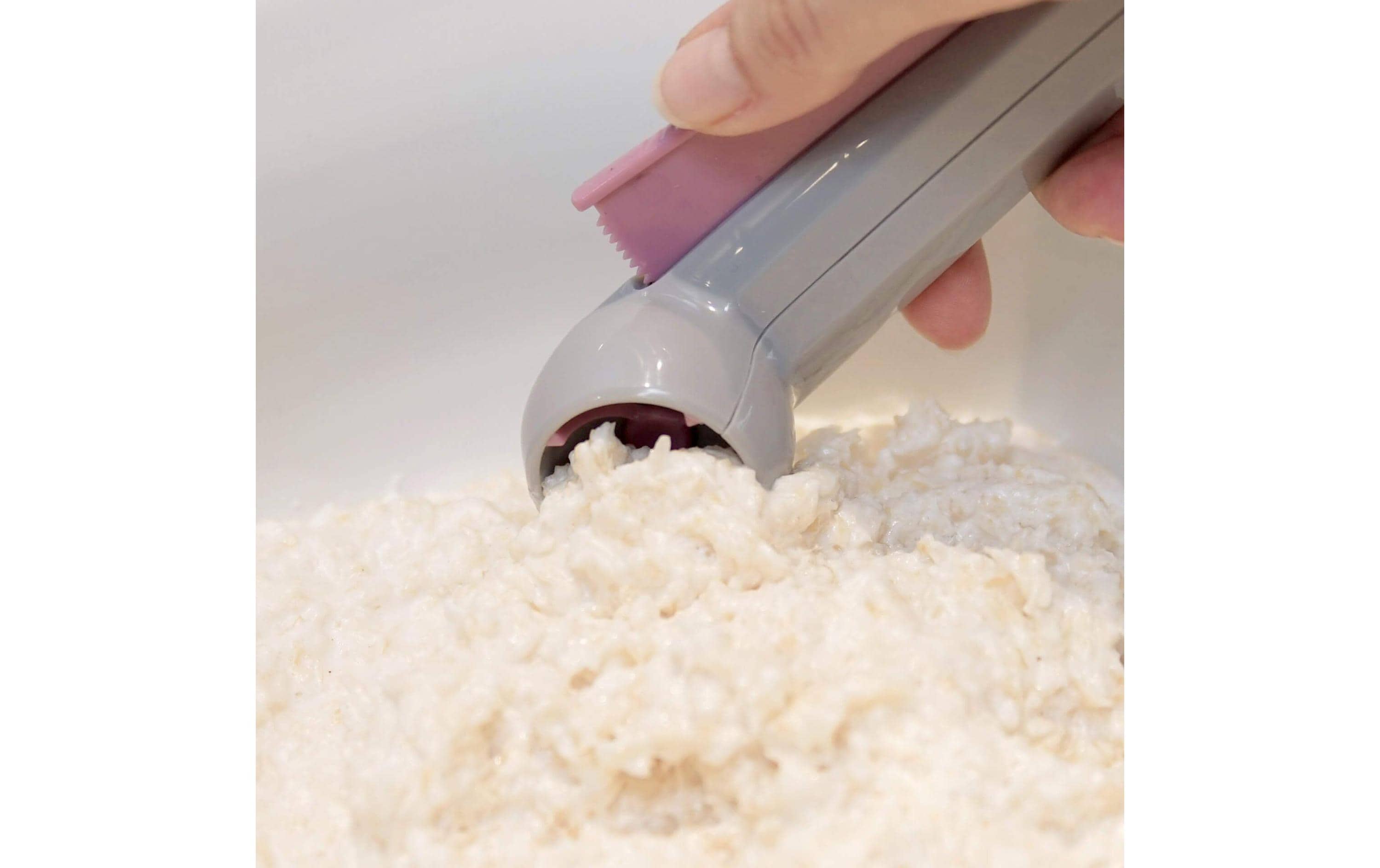 Zenker Vermicelles-Presse Sweet Sensation Grau/Pink, 3 x16 cm