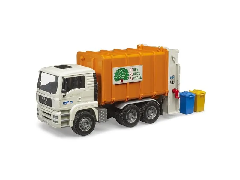 Bruder Spielwaren Hecklader Müll-LKW MAN TGA