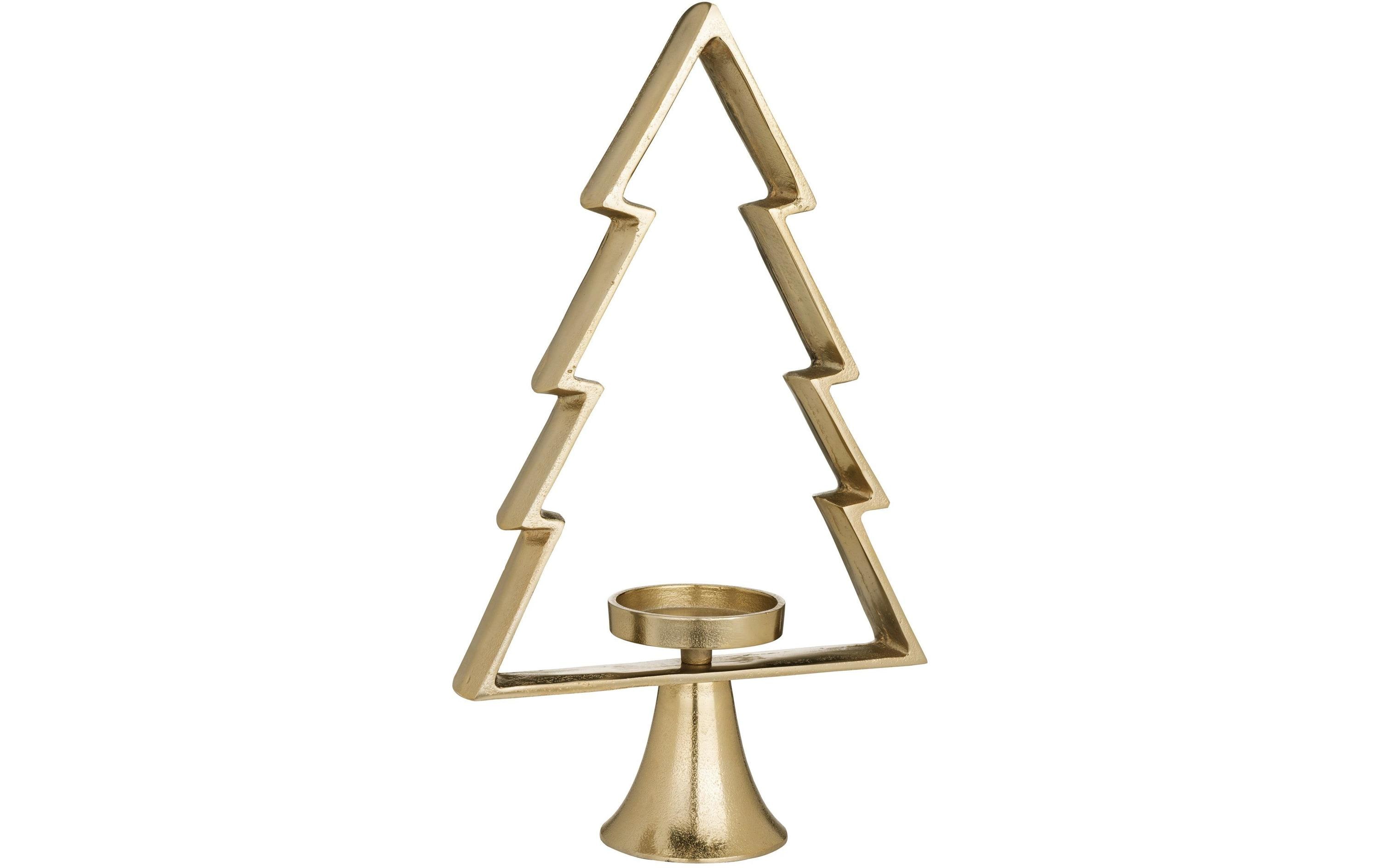 EGLO Weihnachtswindlicht Tanne Mukayle 44 cm, Gold EGLO Weihnachtswindlicht Tanne Mukayle 44 cm, Gold