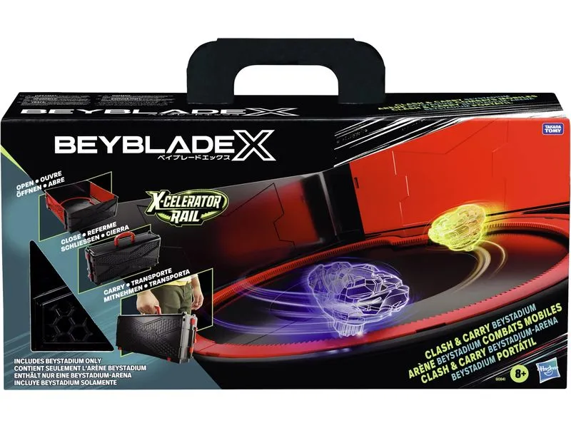 BEYBLADE BEY X Clash And Carry Stadium-Arena Mobile, faltbar BEYBLADE BEY X Clash And Carry Stadium-Arena Mobile, faltbar