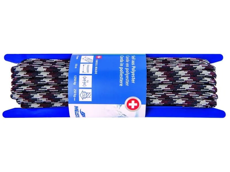 Meister Polyesterseil Ø 8 mm, 10 m, 1250 kg, Blau-Rot Meister Polyesterseil Ø 8 mm, 10 m, 1250 kg, Blau-Rot