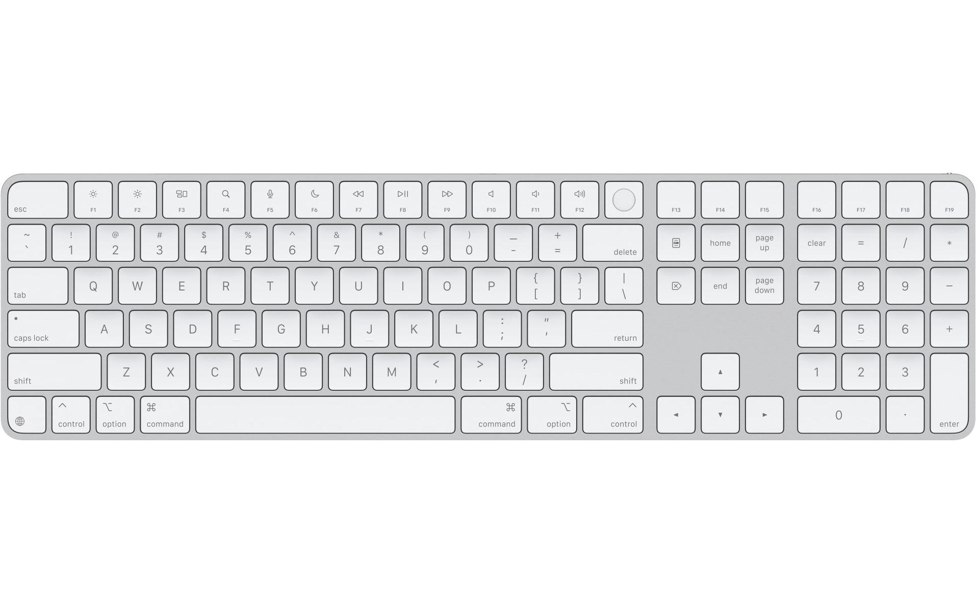 Apple Magic Keyboard mit Touch ID und Ziffernblock (US Layout) Apple Magic Keyboard mit Touch ID und Ziffernblock (US Layout)