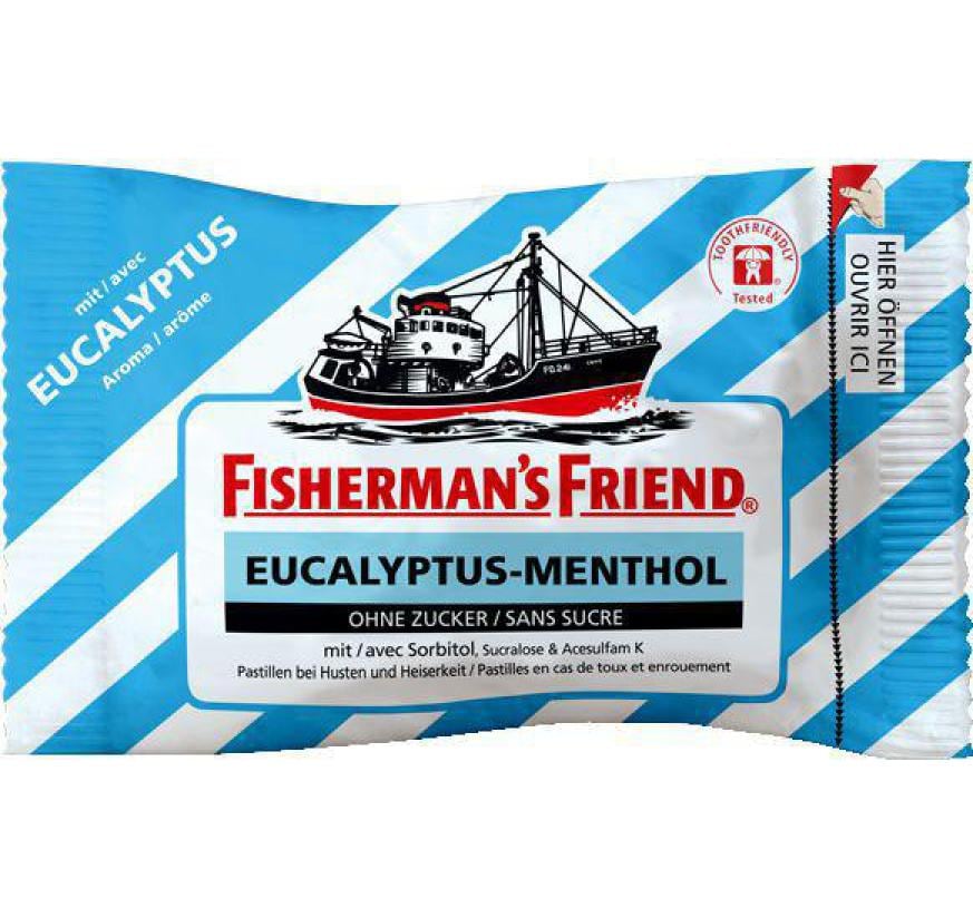Fisherman's Bonbons Eucalyptus-Menthol 25 g