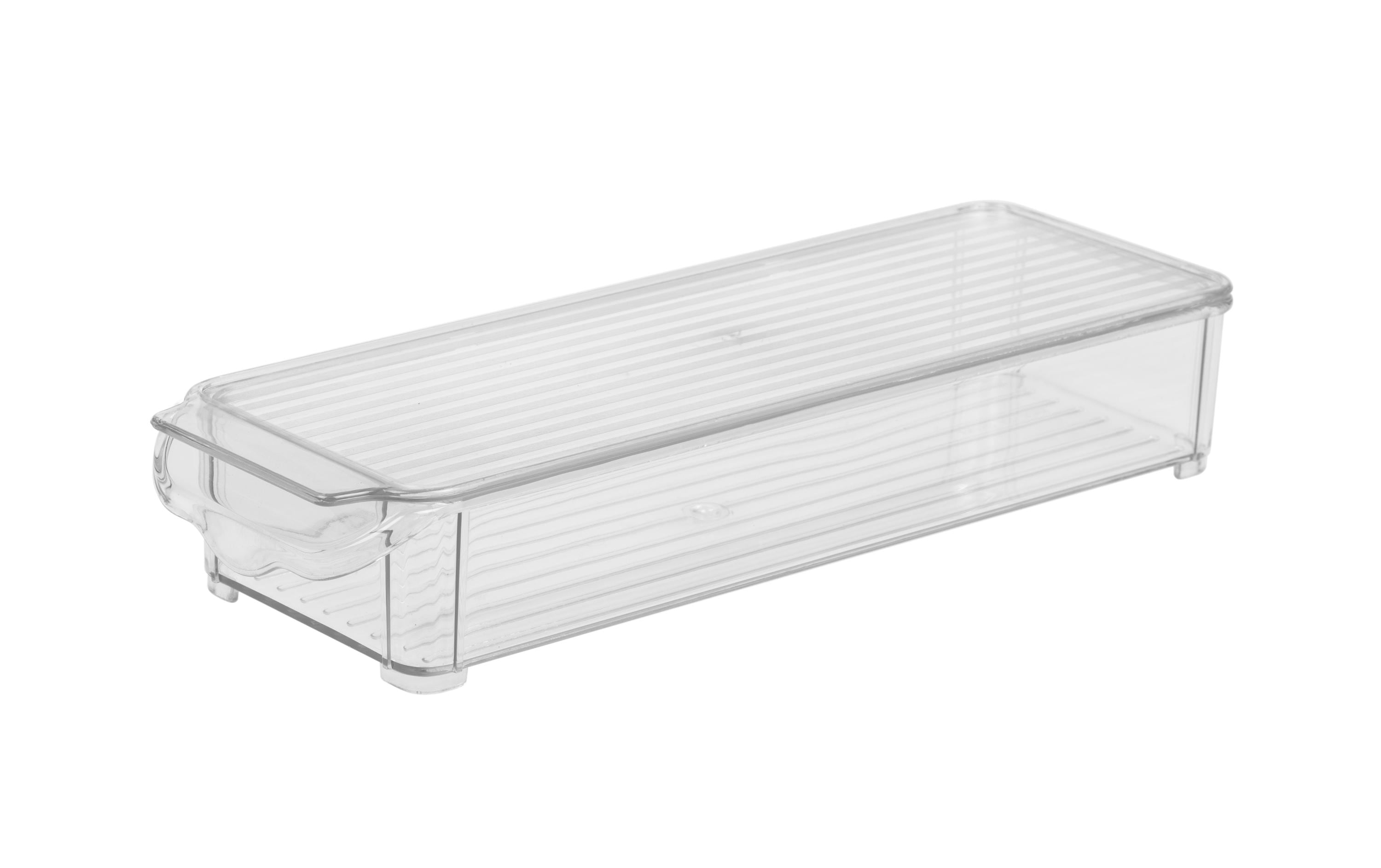 FTM Kühlschrankorganizer 4-teilig, Transparent