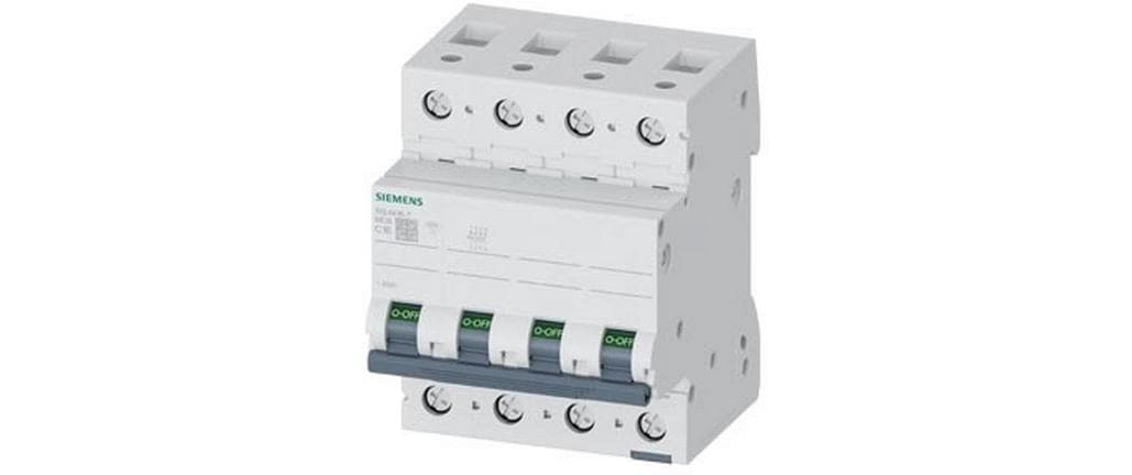 Siemens Leitungsschutzschalter 400 V 6kA, 3+N-polig, C, 16A