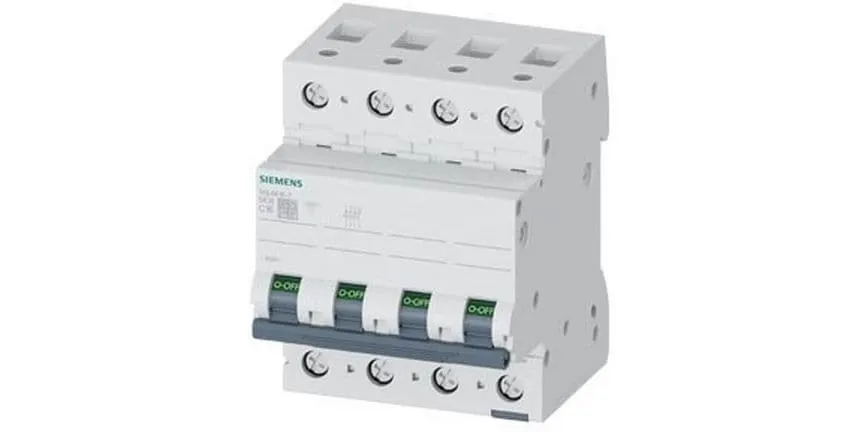 Siemens Leitungsschutzschalter 400 V 6kA, 3+N-polig, C, 16A