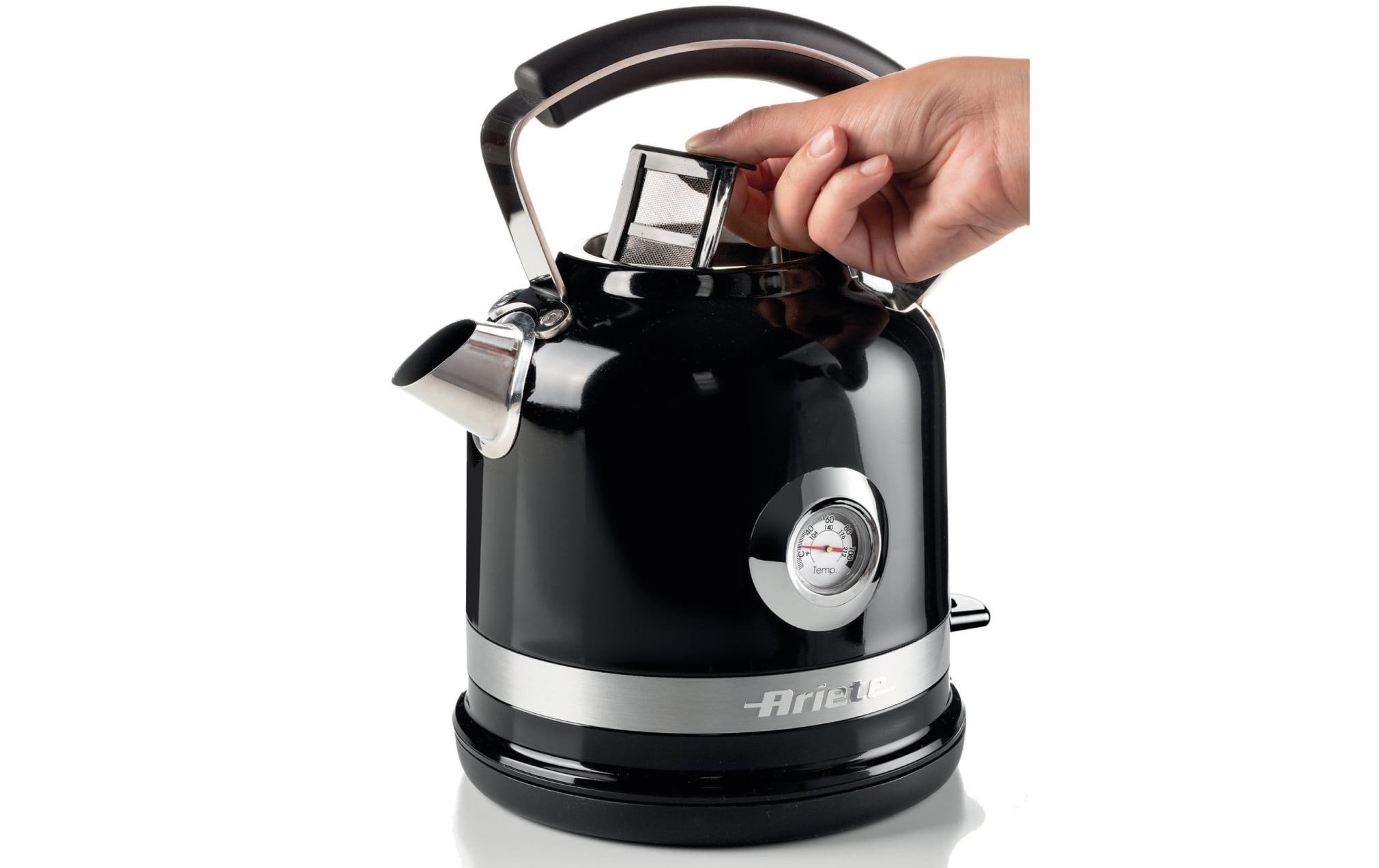 Ariete Wasserkocher Moderna 1.5 l, Schwarz