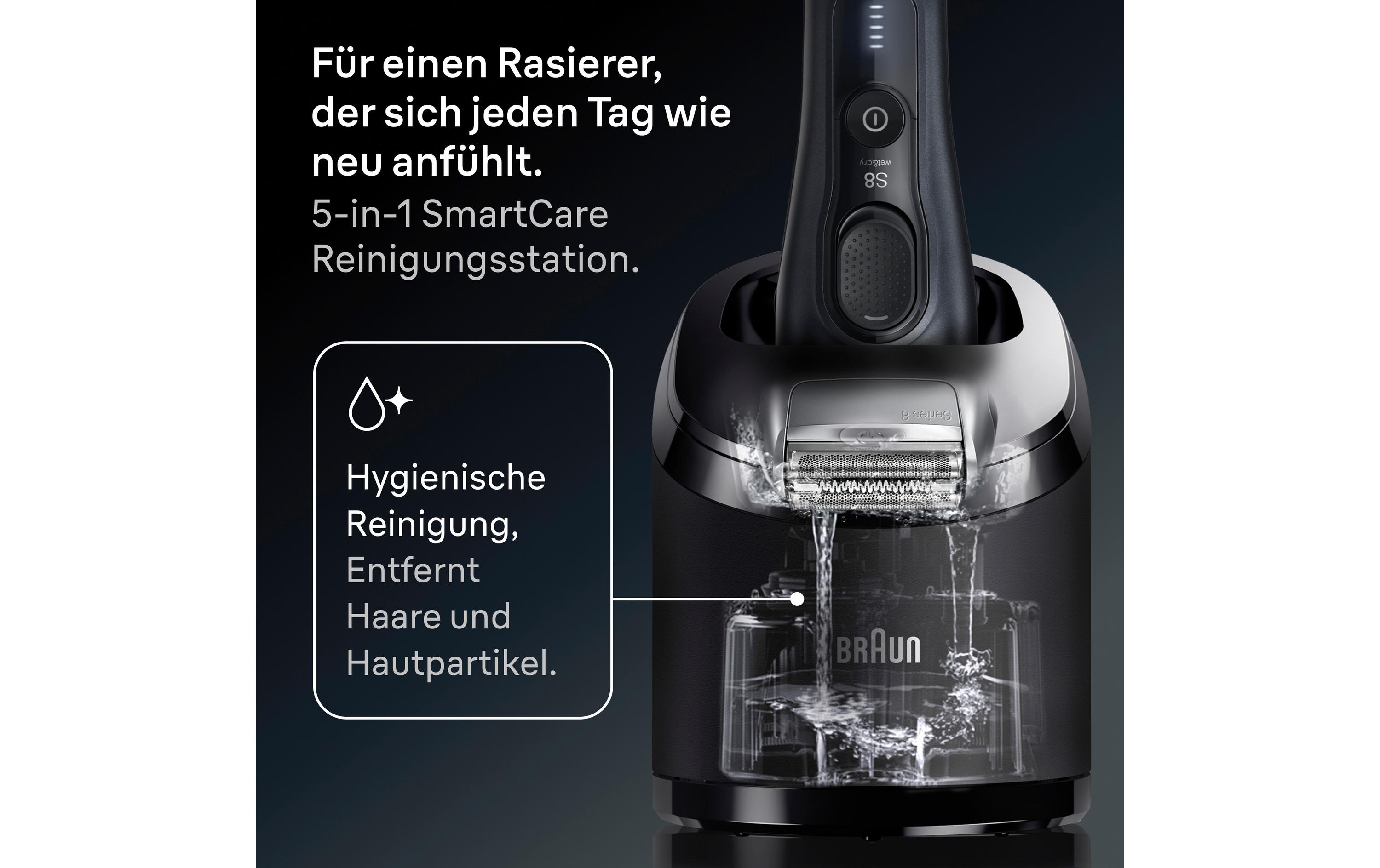Braun Herrenrasierer Series 8 8663CC