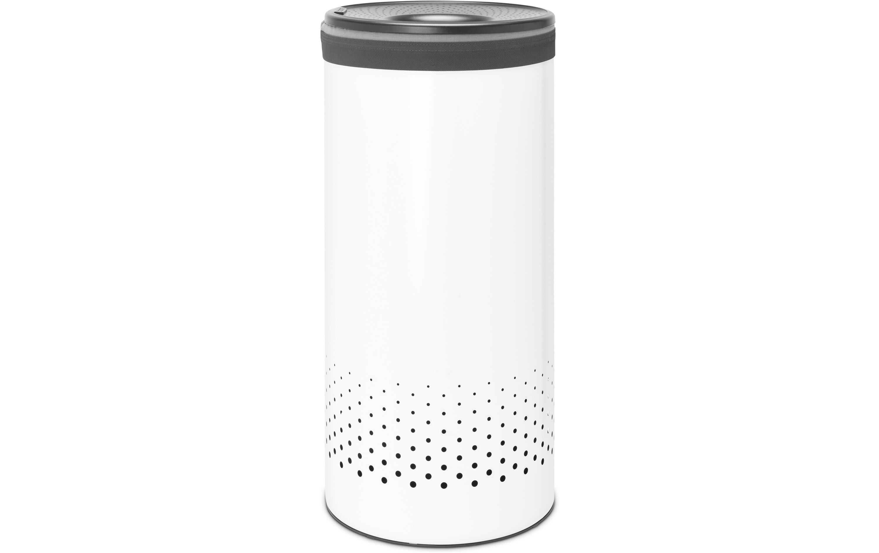 Brabantia Wäschesammler 35 l, Weiss