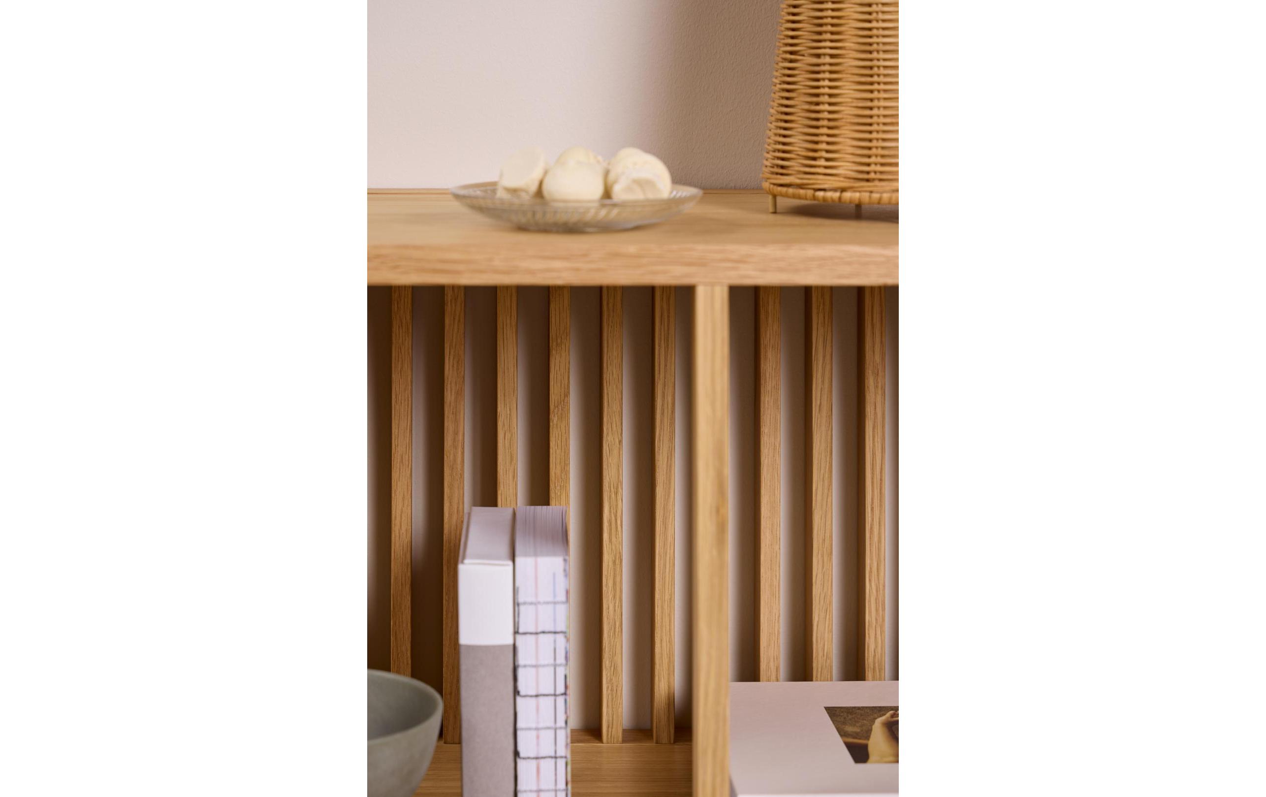 AC Design Wandregal Wellington Hellbraun, 67 x 31 x 35.5 cm