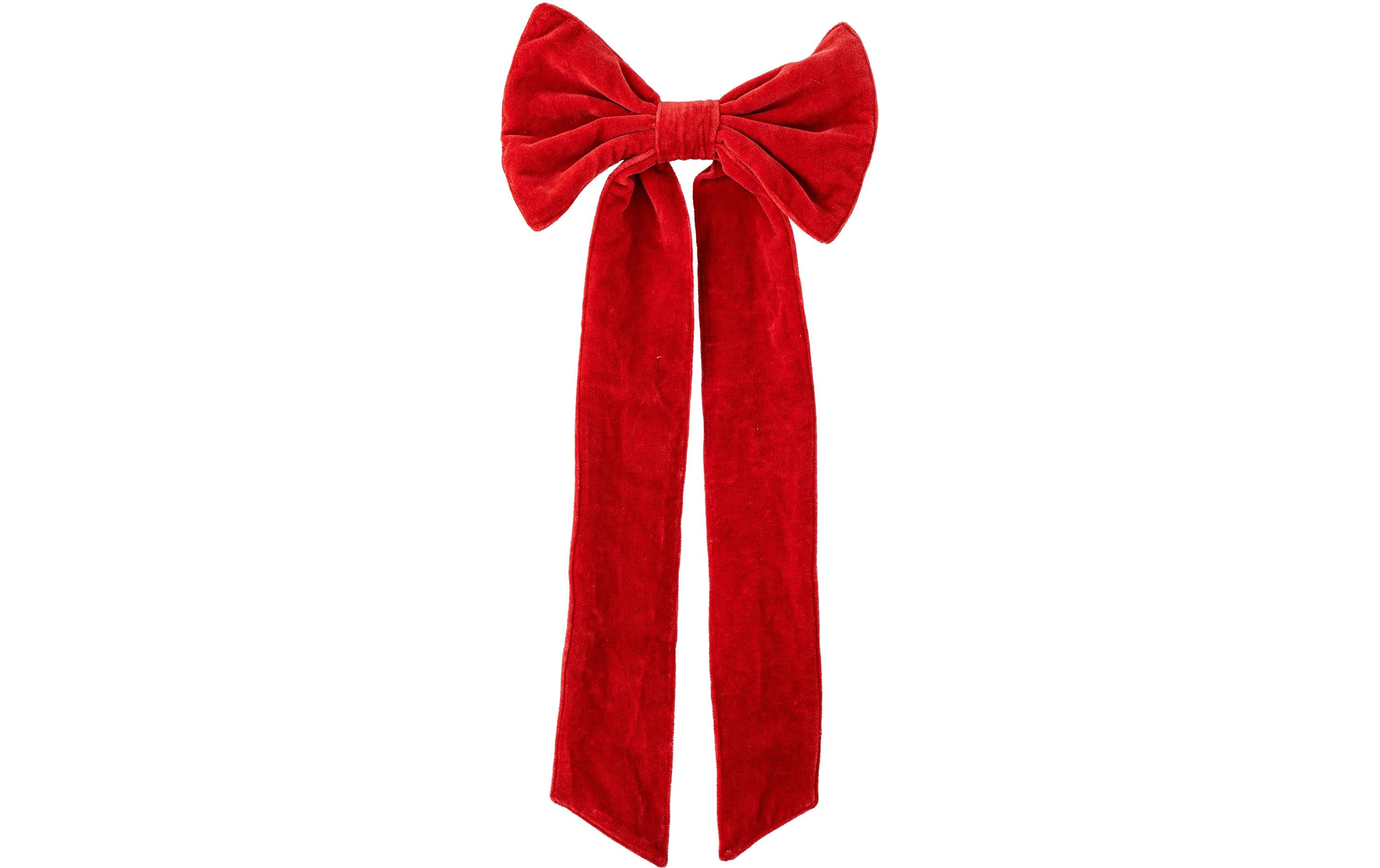 Bloomingville Weihnachtsdeko Ruby Schleife, Rot