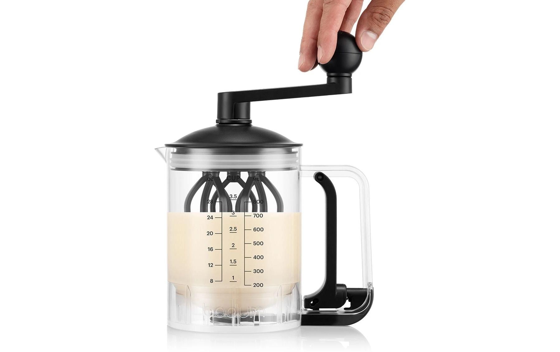 Bodum Pfannkuchenmixer Bistro Schwarz, 0.8 l