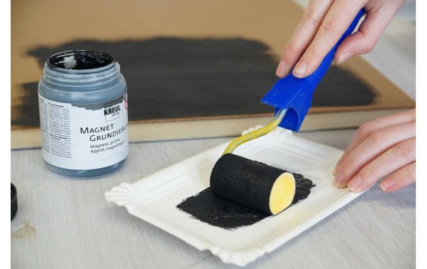 Kreul Grundierung Kreul Magnetfarbe Schwarz, 250 ml