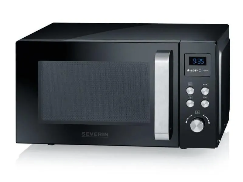 Severin Mikrowelle mit Grill MW 7752 Schwarz Severin Mikrowelle mit Grill MW 7752 Schwarz